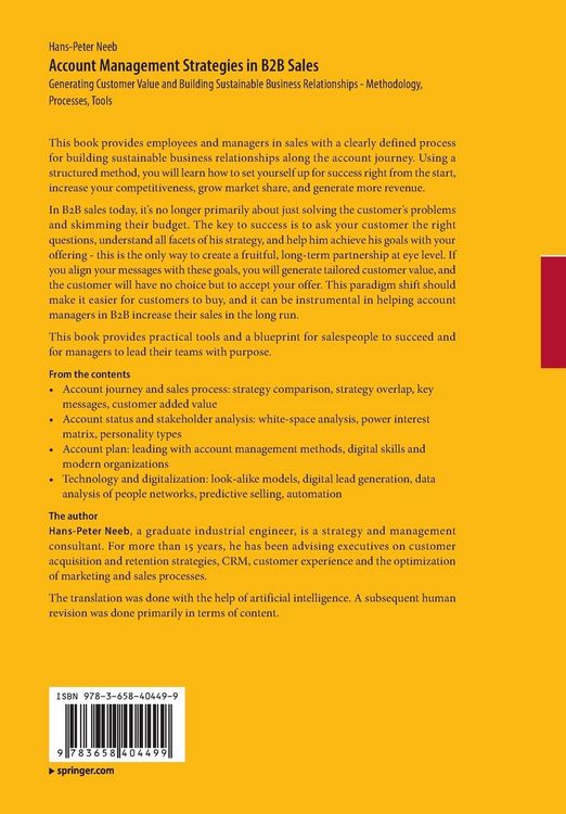 Produktbild: Account Management Strategies in B2B Sales