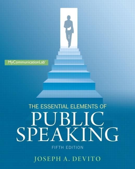 Produktbild: DeVito, J: The Essential Elements of Public Speaking