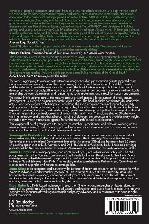 Produktbild: Development, Transformations and the Human Condition