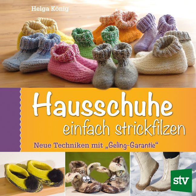 Produktbild: Hausschuhe einfach strickfilzen