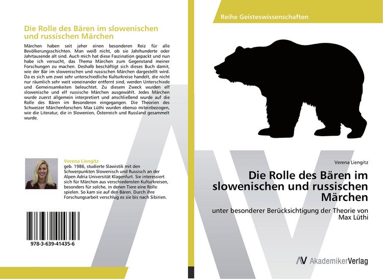 Produktbild: Die Rolle des B&auml;ren im slowenischen und russischen M&auml;rchen