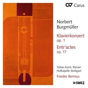 Produktbild: Klavierkonzert op.1/Entr'actes op.17