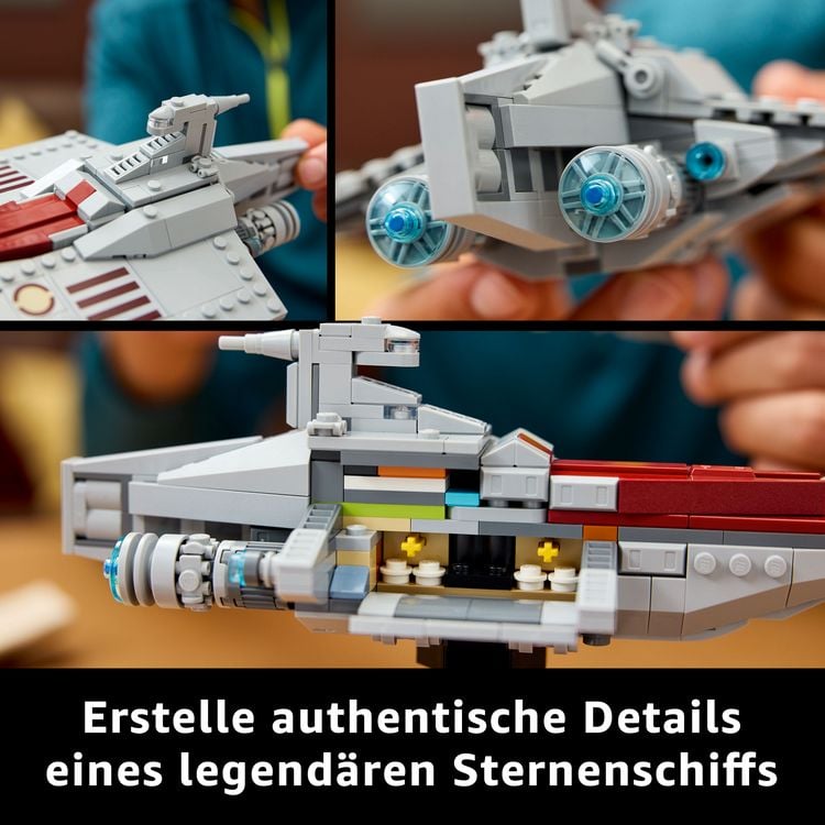 Produktbild: LEGO Star Wars 75404 Assault Ship der Acclamator-Klasse - Sternenschiff