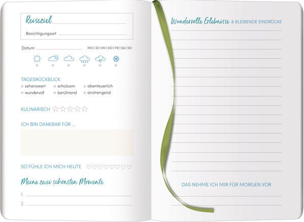 Produktbild: Reisetagebuch Landschaft