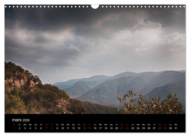 Produktbild: Horizons ard&eacute;chois (Calendrier mural 2026 DIN A3 vertical), CALVENDO calendrier mensuel
