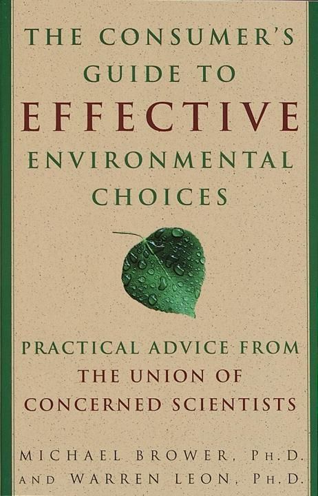 Produktbild: The Consumer's Guide to Effective Environmental Choices