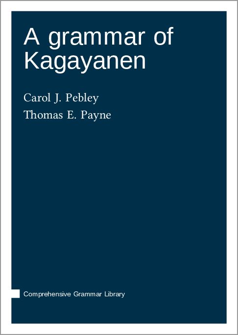 Produktbild: A grammar of Kagayanen