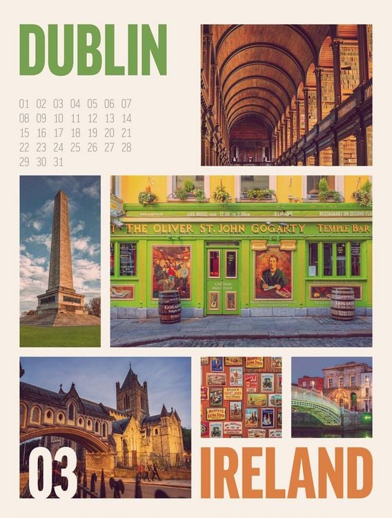 Produktbild: Cities of the World Kalender 2027