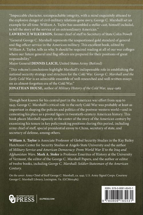 Produktbild: George C. Marshall and the Early Cold War