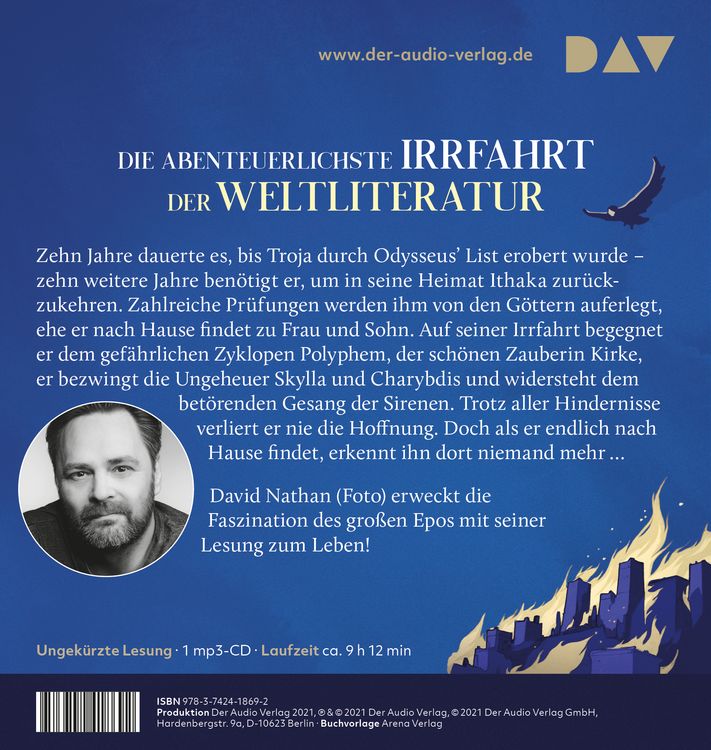 Produktbild: Die Abenteuer des Odysseus