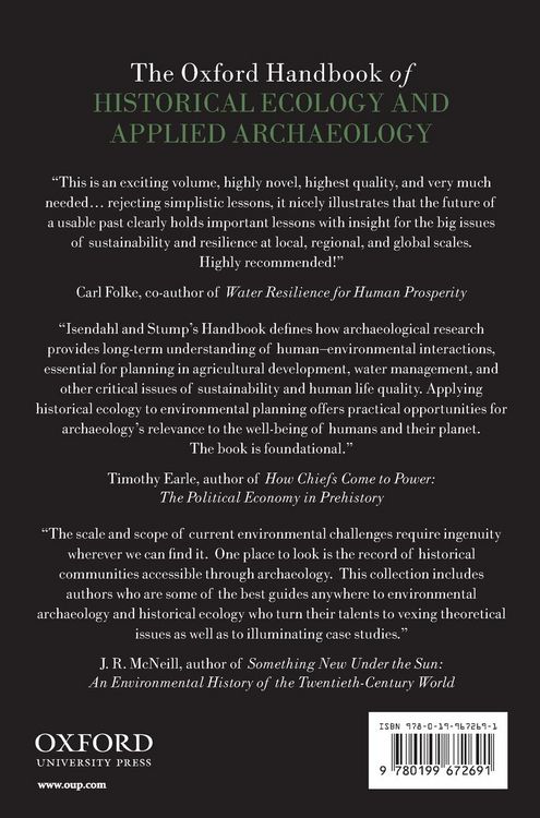 Produktbild: The Oxford Handbook of Historical Ecology and Applied Archaeology