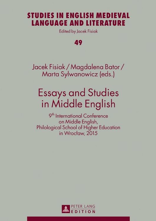 Produktbild: Essays and Studies in Middle English
