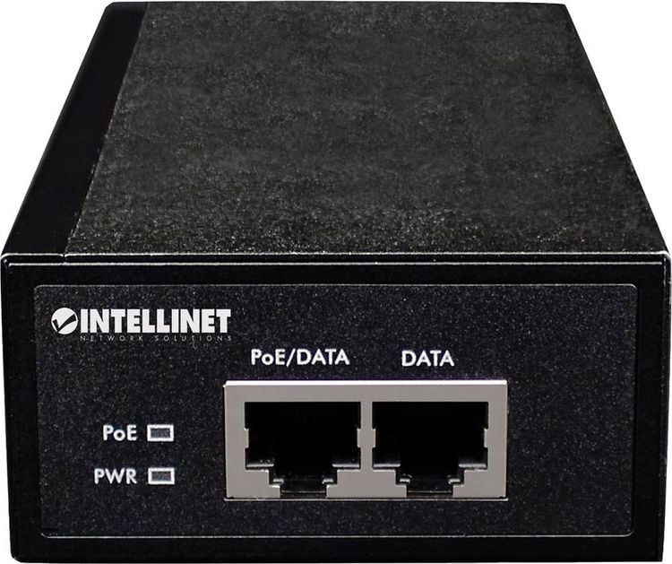 Produktbild: Intellinet 560566 PoE Injektor 1 GBit/s IEEE 802.3at (25.5 W)