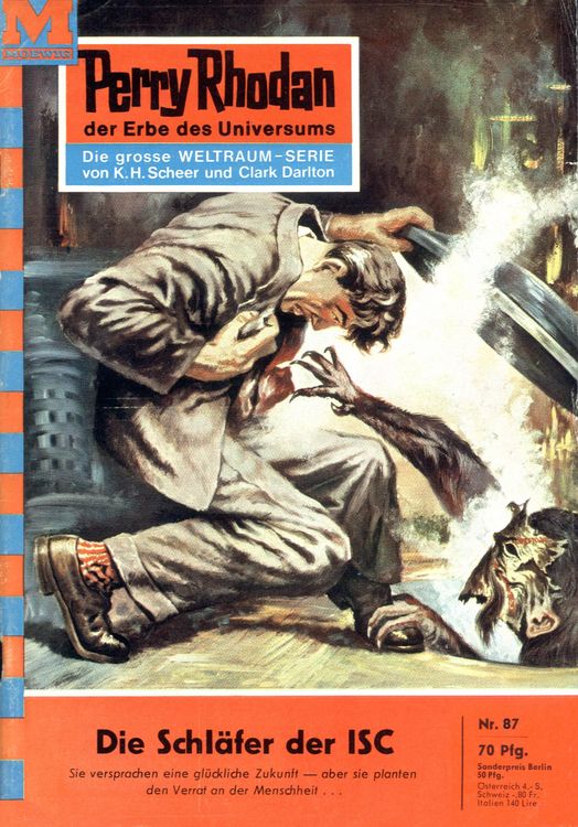 Produktbild: Perry Rhodan 87: Die Schl&auml;fer der ISC