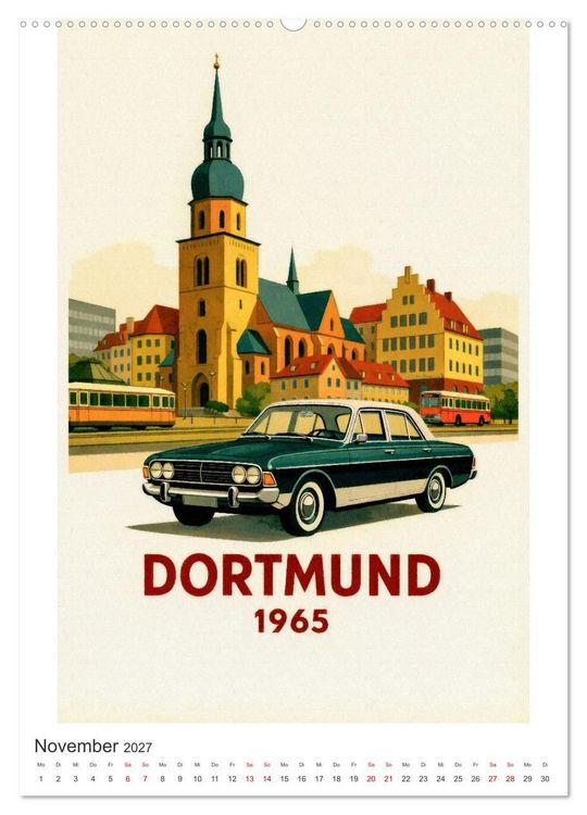 Produktbild: Stadtbilder und Stra&szlig;enlegenden (Wandkalender 2027 DIN A2 hoch), CALVENDO Monatskalender
