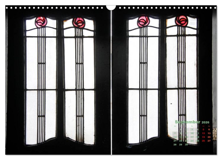 Produktbild: ArtDeco by Charles Rennie Mackintosh (Wandkalender 2026 DIN A3 quer), CALVENDO Monatskalender