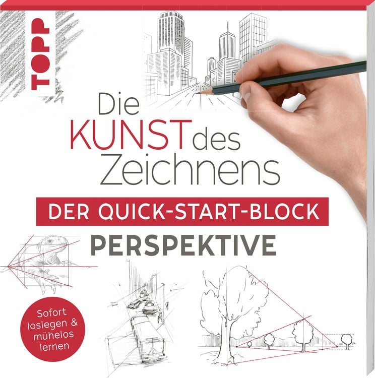 Produktbild: Die Kunst des Zeichnens. Der Quick-Start-Block Perspektive