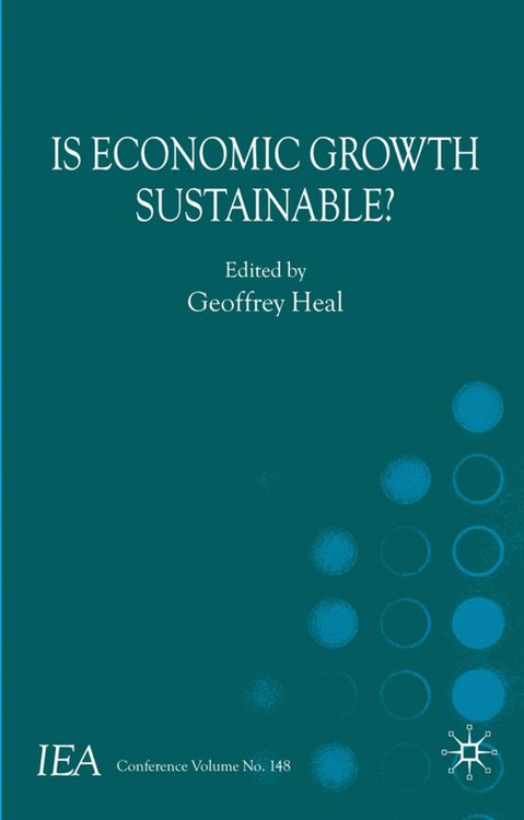 Produktbild: Is Economic Growth Sustainable?