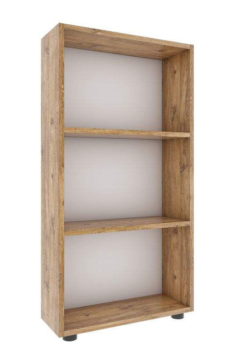 Produktbild: Holz B&uuml;ro Regal B&uuml;cher Ordner Aktenregal Bulas 3f