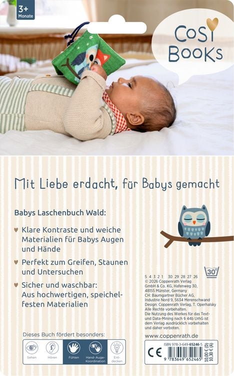 Produktbild: CosyBooks: Babys Laschenbuch Wald