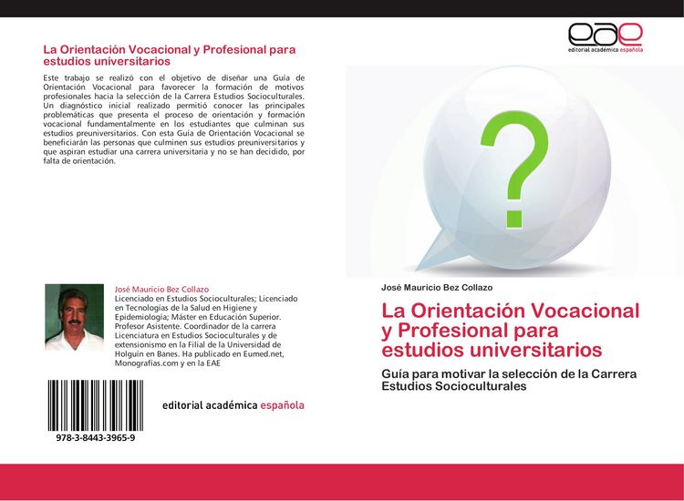 Produktbild: La Orientaci&oacute;n Vocacional y Profesional para estudios universitarios