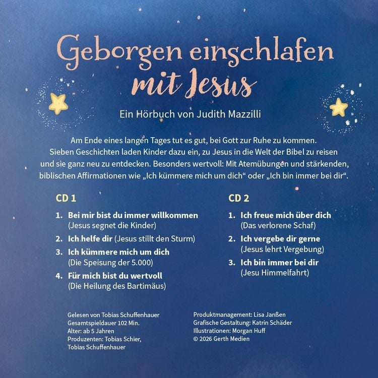 Produktbild: Geborgen einschlafen mit Jesus