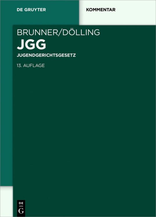 Produktbild: Jugendgerichtsgesetz
