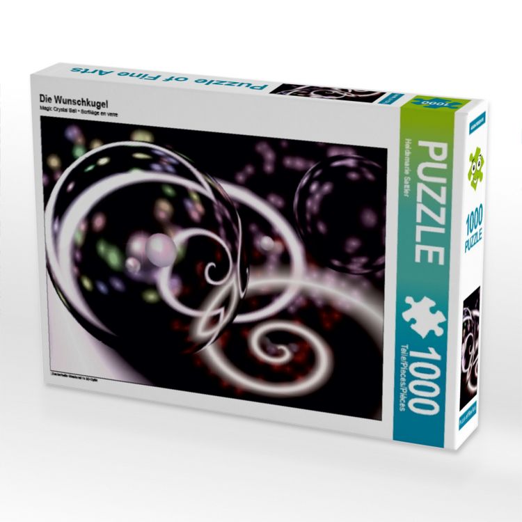 Produktbild: CALVENDO Puzzle Die Wunschkugel 1000 Teile Puzzle quer | 1000 Teile Lege-Gr&ouml;&szlig;e 64 &times; 48 cm Foto-Puzzle f&uuml;r gl&uuml;ckliche Stunden