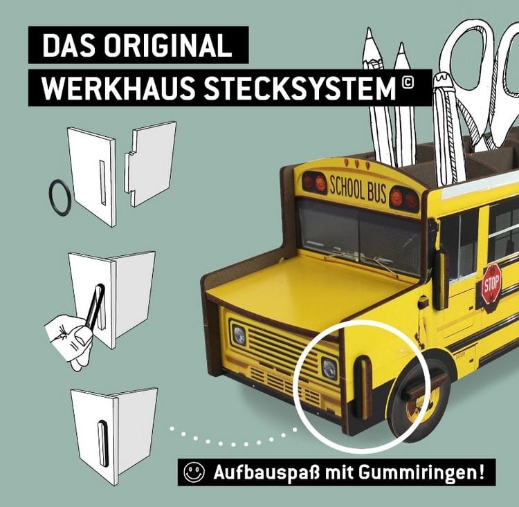 Produktbild: Stiftebox School Bus
