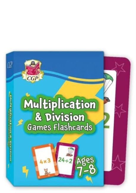 Produktbild: Multiplication & Division Games Flashcards for Ages 7-8 (Year 3)
