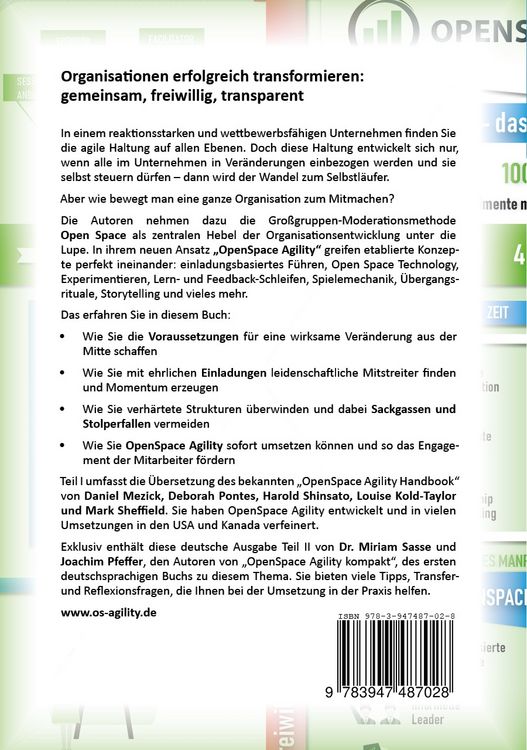 Produktbild: Das OpenSpace Agility Handbuch