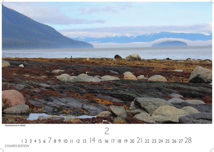 Produktbild: Alaska Kalender 2027 &ndash; Wandkalender | Fotokalender Nordamerika 24x35cm -mit 12 einzigartigen Bildern von Natur, Weite und Wildnis