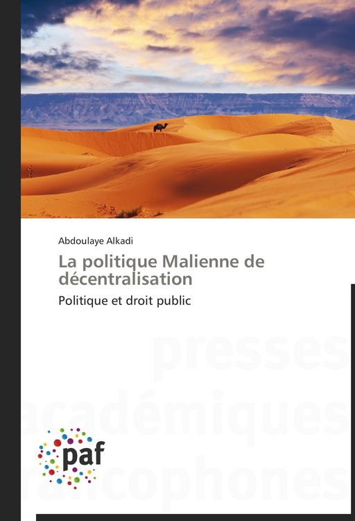 Produktbild: La politique Malienne de d&eacute;centralisation