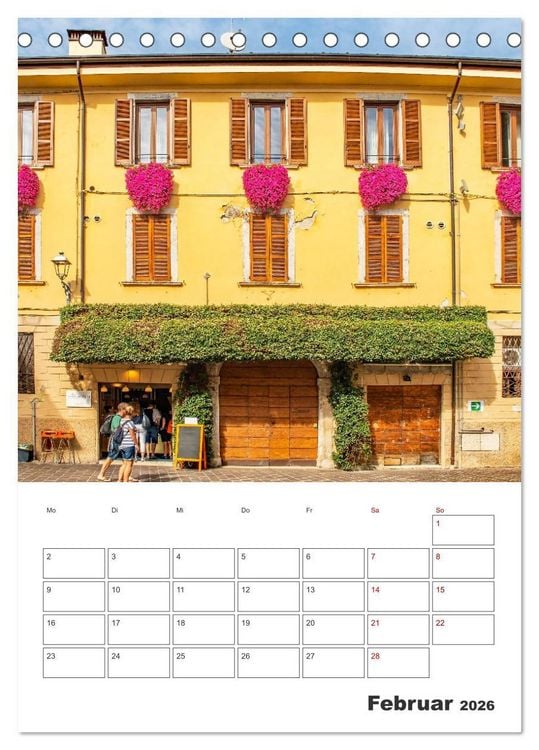 Produktbild: Salo am Gardasee - Reiseplaner (Tischkalender 2026 DIN A5 hoch), CALVENDO Monatskalender