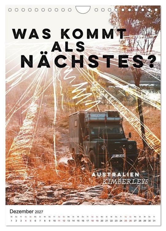 Produktbild: INTO THE FAR und die gro&szlig;en Fragen des Reisens - A True Overland Story (Wandkalender 2027 DIN A4 hoch), CALVENDO Monatskalender