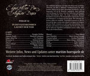 Produktbild: Edgar Allan Poe & Auguste Dupin 12/CD