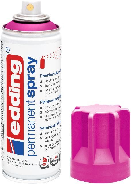 Produktbild: 5200 Permanent Spray, telemagenta matt, 200ml Premium Acryllack