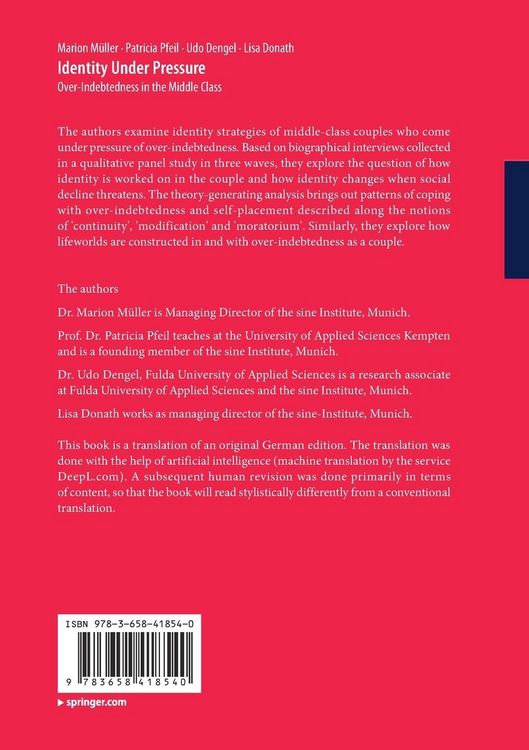Produktbild: Identity Under Pressure