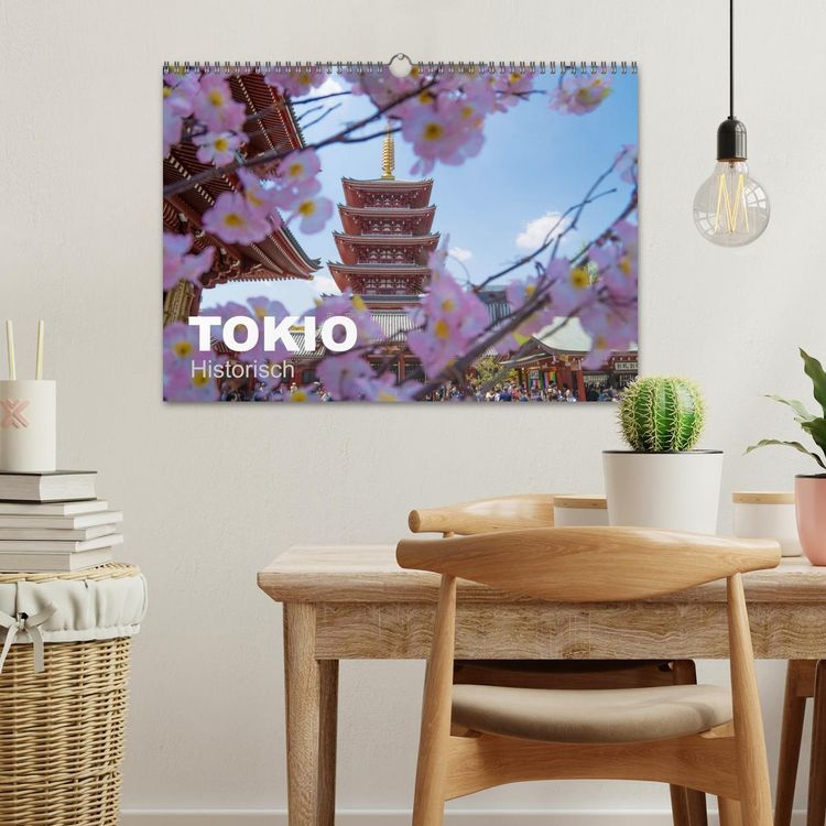 Produktbild: Tokio Kalender mit historischen Tempeln und Schreinen (Wandkalender 2026 DIN A3 quer), CALVENDO Monatskalender