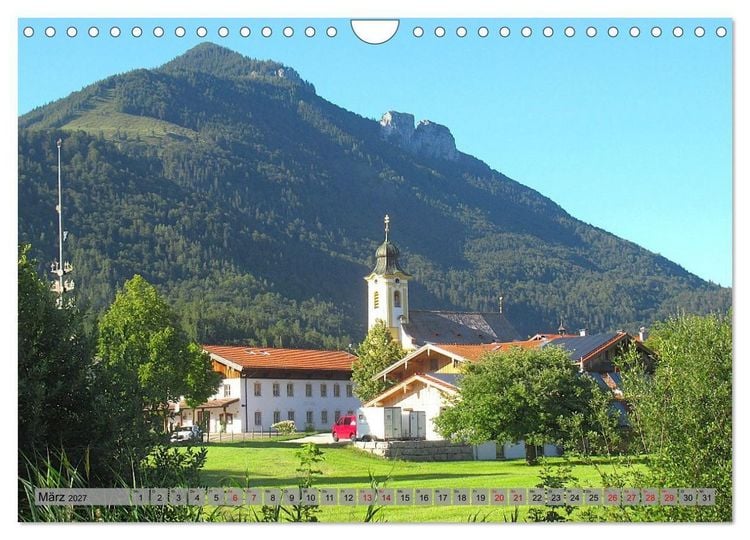 Produktbild: Im Achental - Erholung in den Chiemgauer Alpen (Wandkalender 2027 DIN A4 quer), CALVENDO Monatskalender