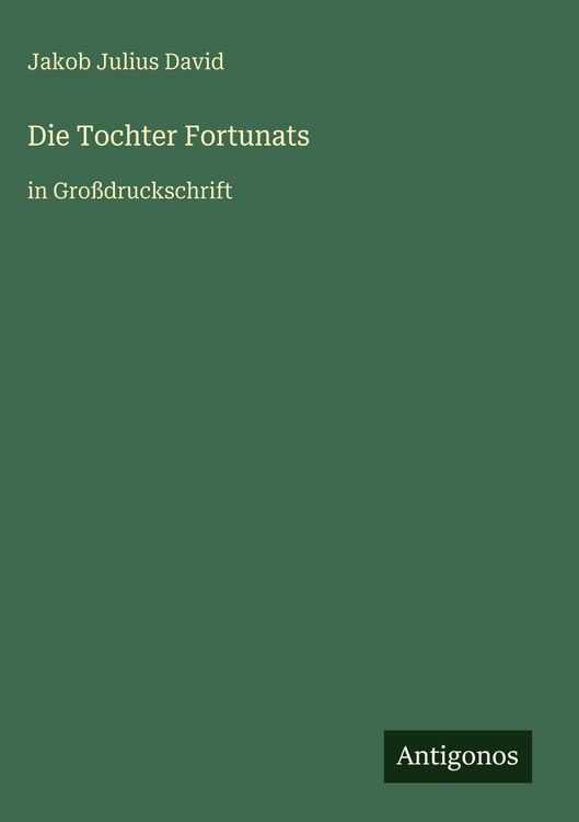 Produktbild: Die Tochter Fortunats