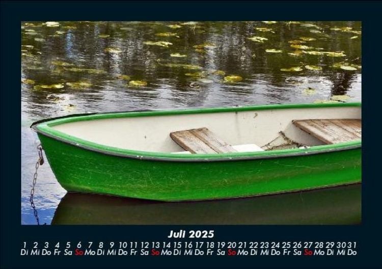 Produktbild: Die Seen der Erde 2025 Fotokalender DIN A5