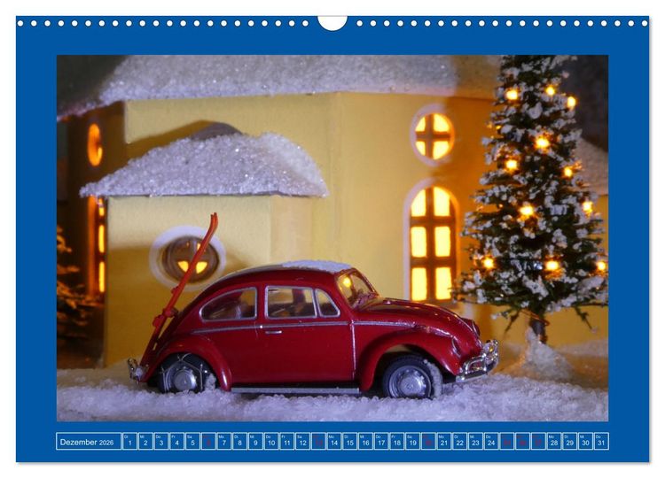 Produktbild: Die Welt der kleinen Autos (Wandkalender 2026 DIN A3 quer), CALVENDO Monatskalender