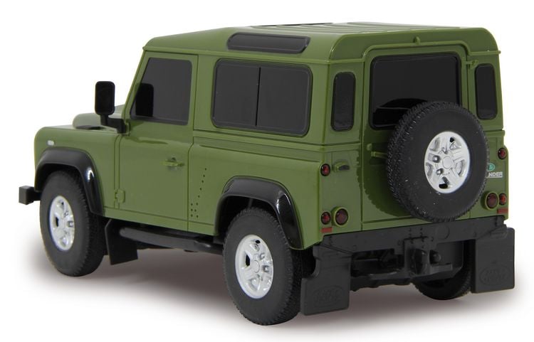 Produktbild: Jamara Land Rover Defender 1:24 gr&uuml;n 27MHz