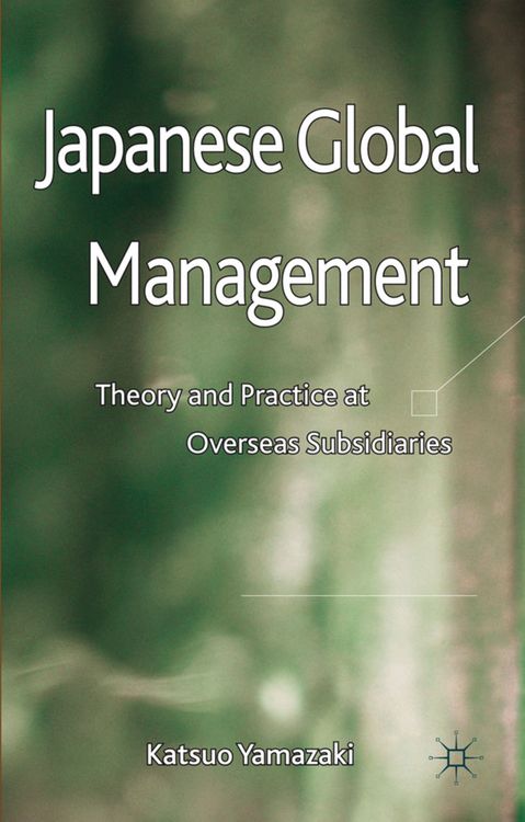 Produktbild: Japanese Global Management