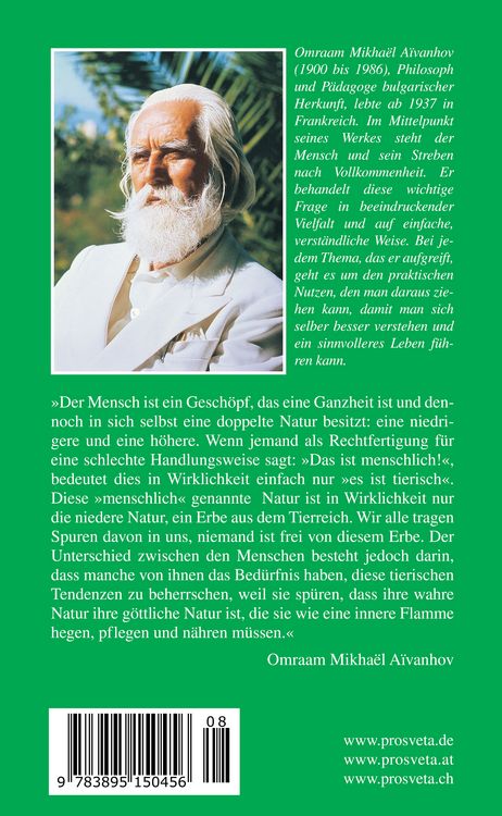 Produktbild: Die menschliche und g&ouml;ttliche Natur in uns