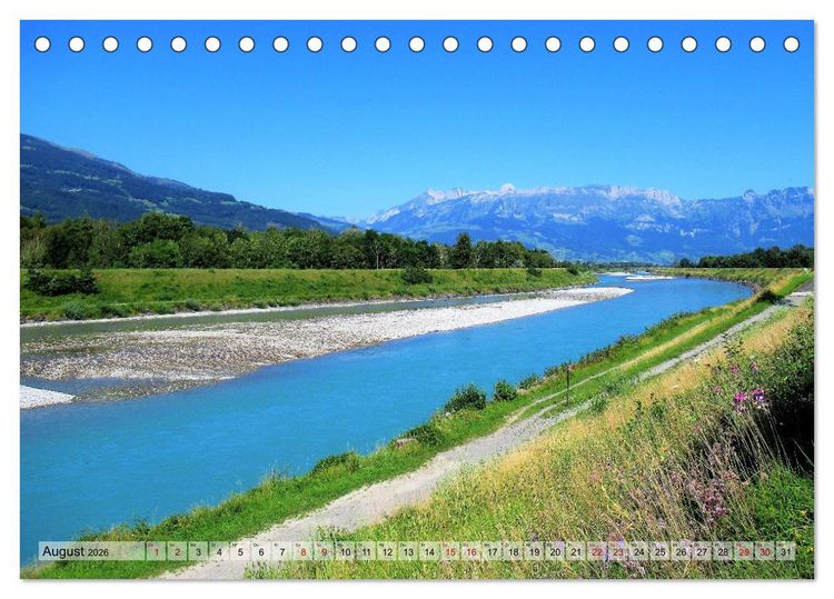 Produktbild: Fl&uuml;sse weltweit (Tischkalender 2026 DIN A5 quer), CALVENDO Monatskalender