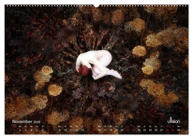 Produktbild: Poesie der Stille &ndash; Akt in der Natur (Wandkalender 2026 DIN A2 quer), CALVENDO Monatskalender