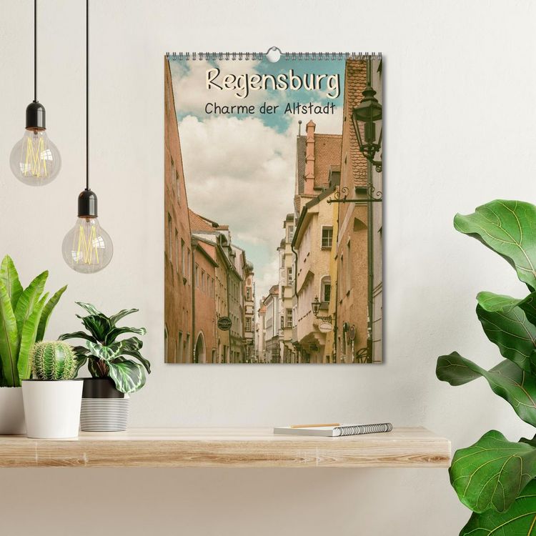 Produktbild: Regensburg - Charme der Altstadt (Wandkalender 2026 DIN A3 hoch), CALVENDO Monatskalender