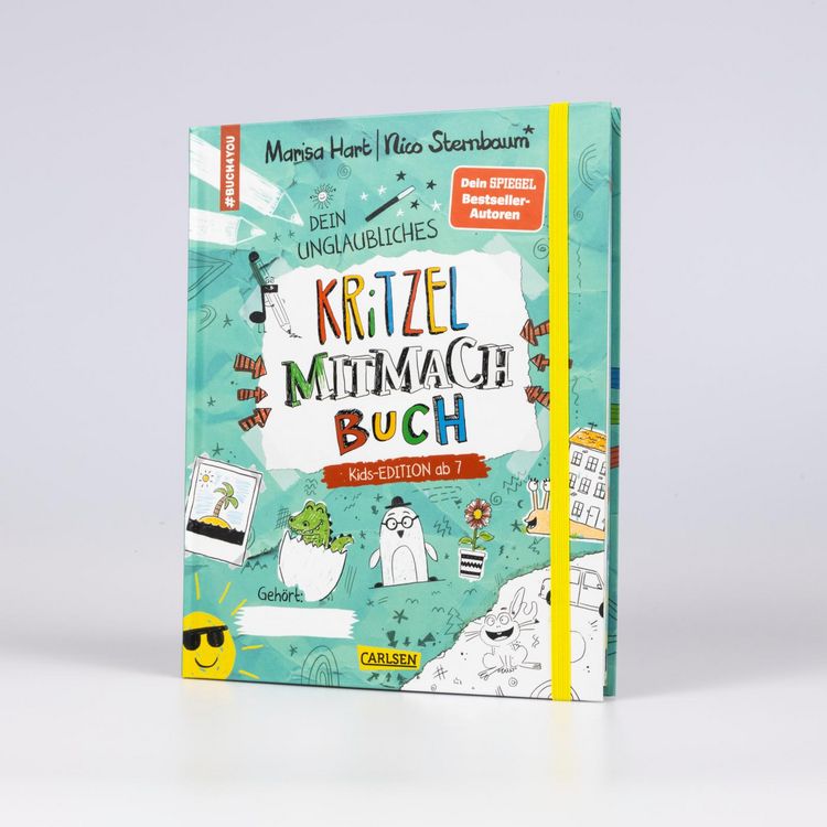#buch4you: Dein unglaubliches Kritzel-Mitmach-Buch